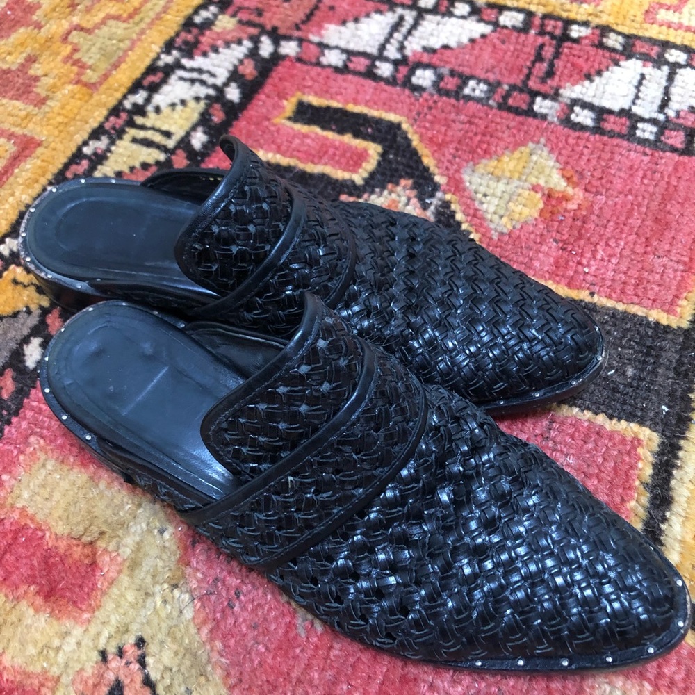 Freda Salvador Keen woven mule